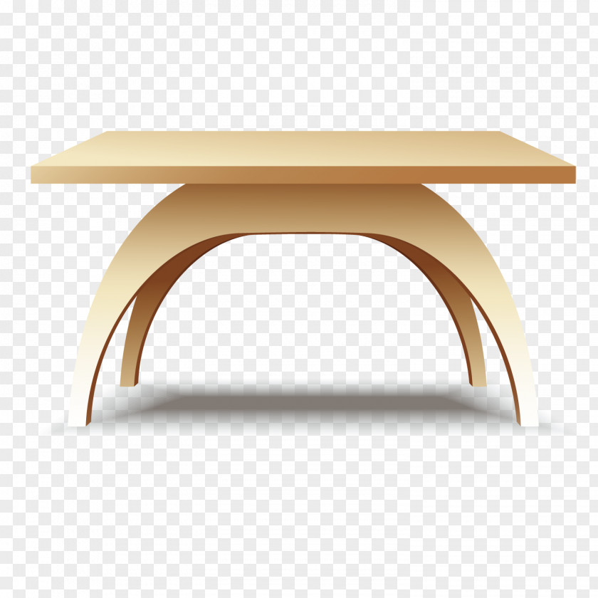 Wooden Table Coffee Icon PNG