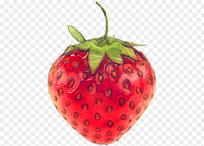 Berry Leaf Strawberry PNG