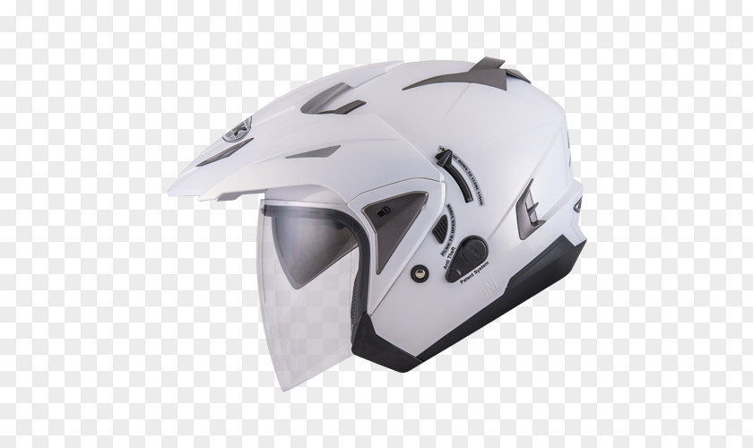 Gold Pearl Bicycle Helmets Motorcycle White Visor PNG