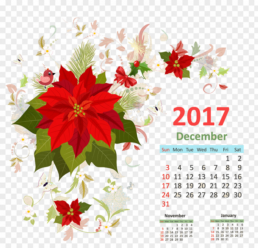Calendar December PNG