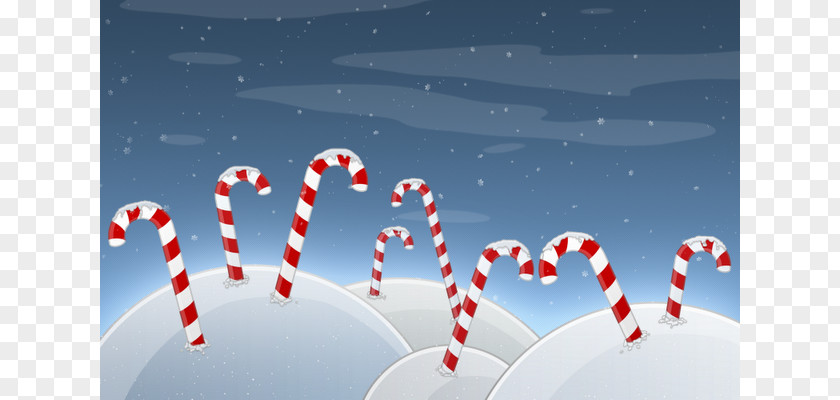 Christmas Cliparts Snow Candy Cane Wallpaper PNG