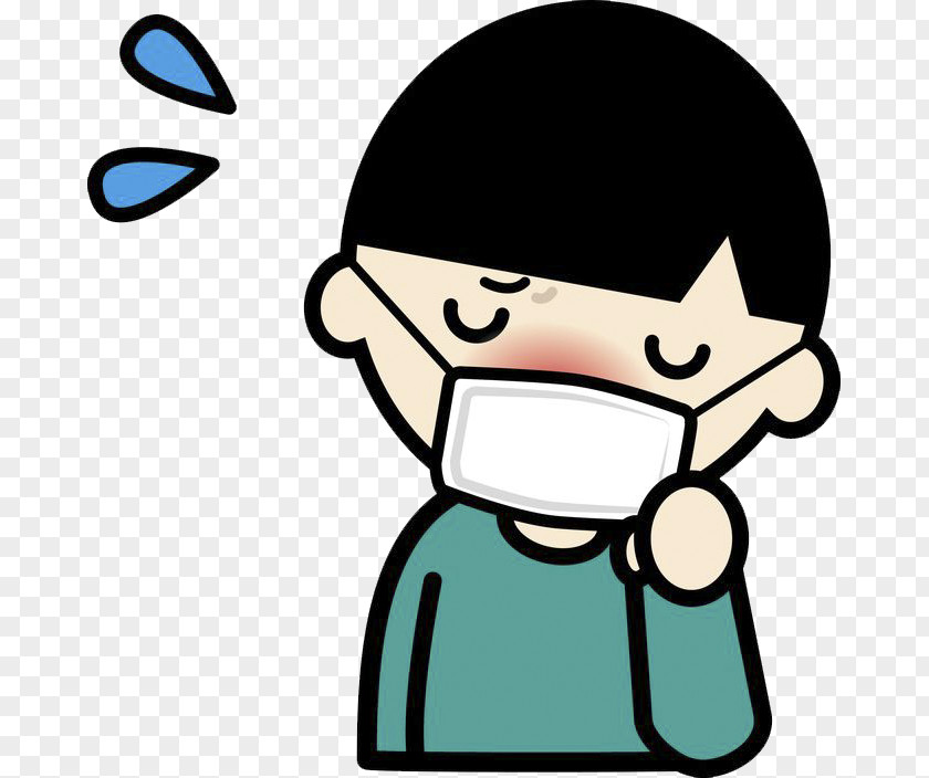 Cold Sickness Wearing A Mask Runny Nose Disease Rhinorrhea Common PNG