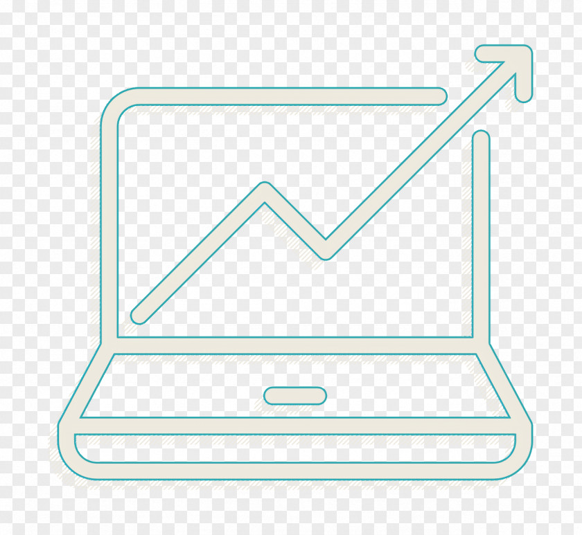 Stats Icon Laptop SEO And Online Marketing Elements PNG