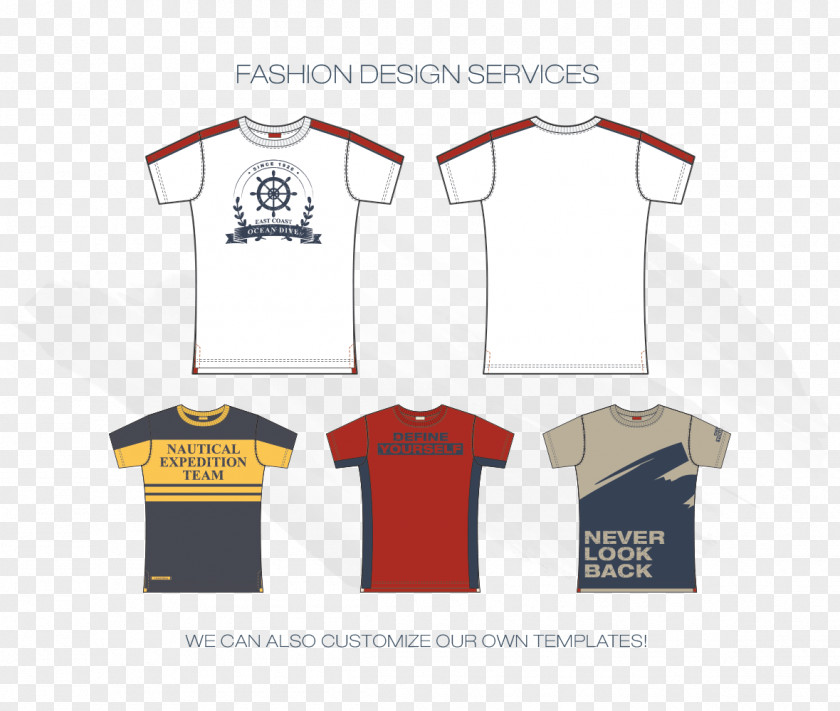 T-shirt Fashion Design Sketch PNG