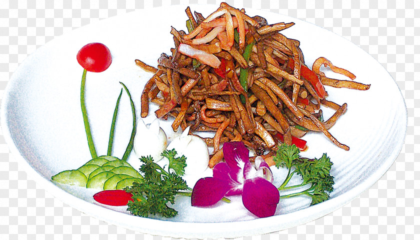 Tea Mushroom Silk Cuttlefish Vegetarian Cuisine PNG