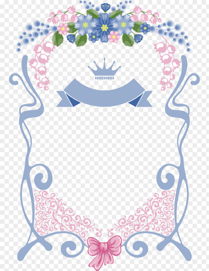 Lace,Hand Painted,Flowers,frame,Shading Picture Frame Graphic Design PNG