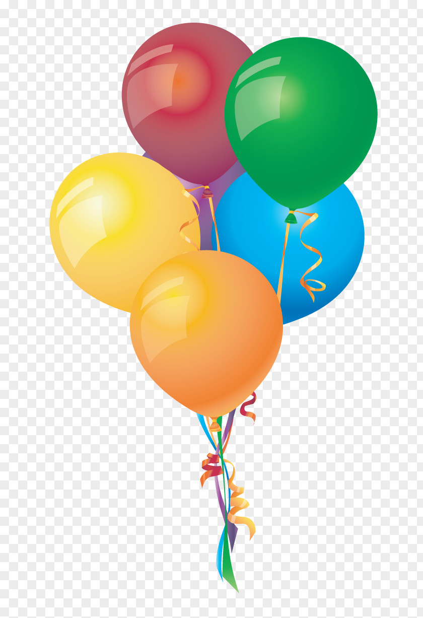 Parachute Birthday Balloon Party Clip Art PNG
