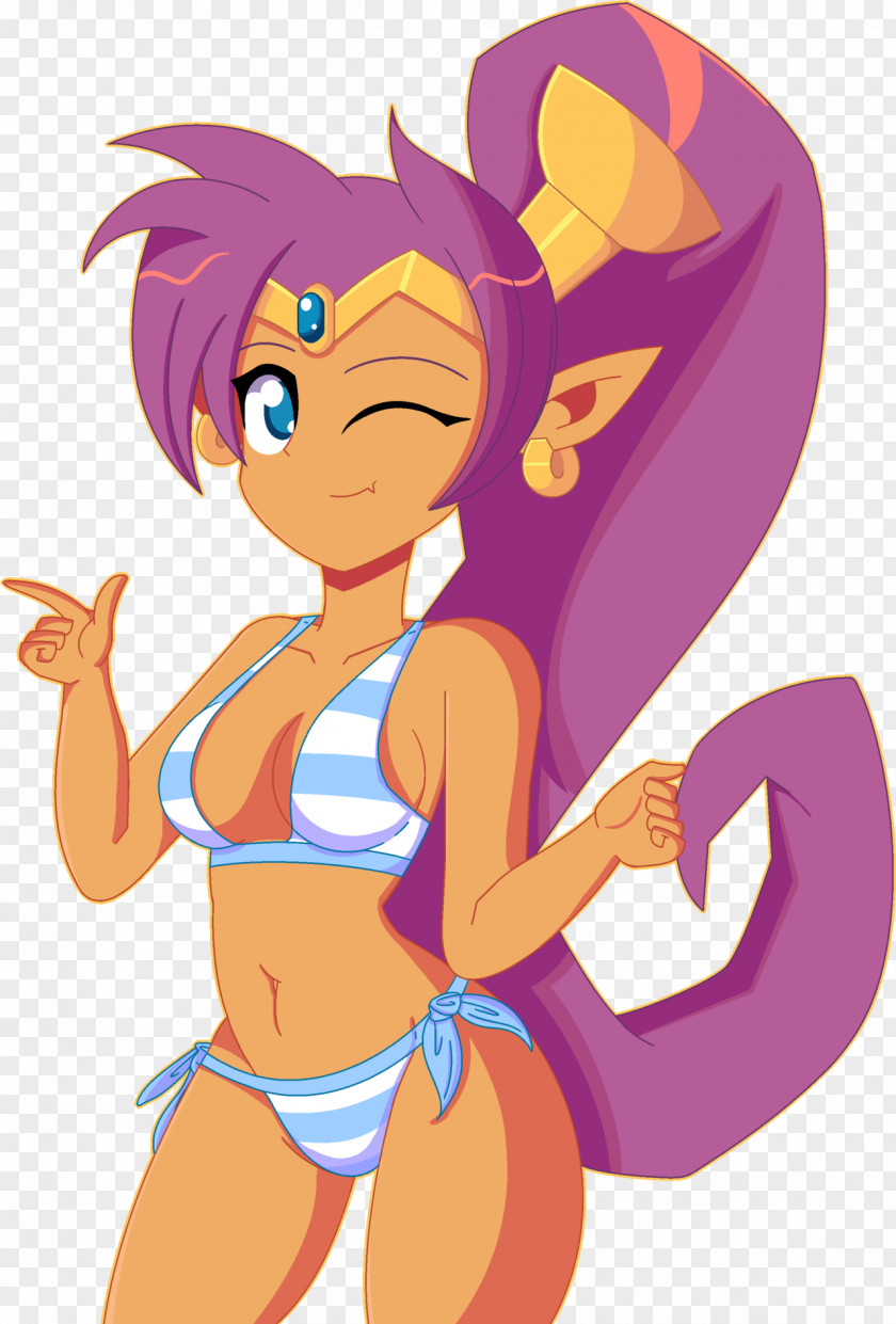 Shantae Art And The Pirate's Curse Illustration Clip Game PNG