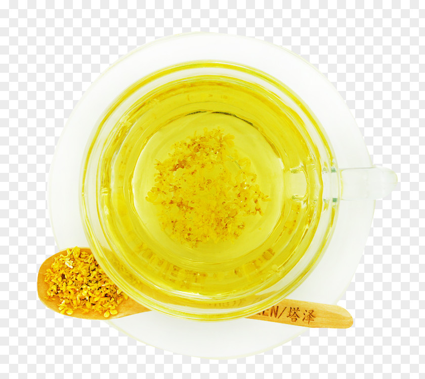 Soaked Osmanthus Tea Cake Ingredient PNG