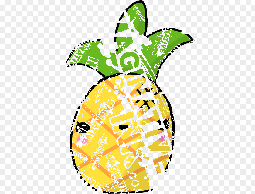 Tropical Pineapple Kavaii Cuteness Fruit PNG