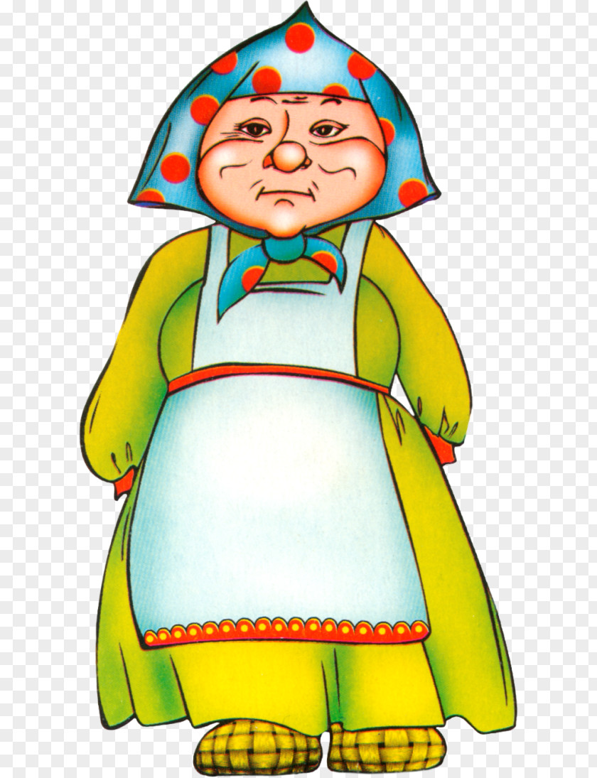 Babushka Kolobok Fairy Tale Character The Gigantic Turnip Clip Art PNG