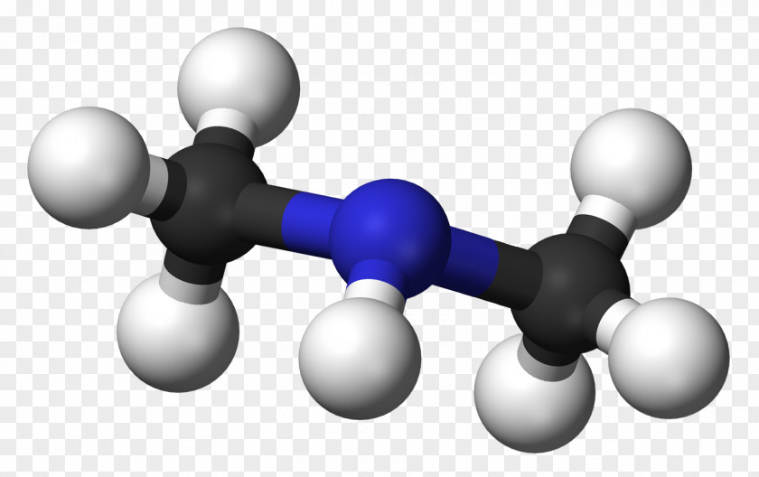 Dimethylamine Molecule Chemical Compound PNG