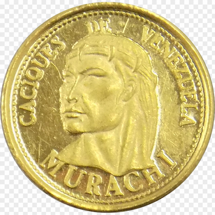 Gold Dime Perth Mint Venezuela Coin PNG