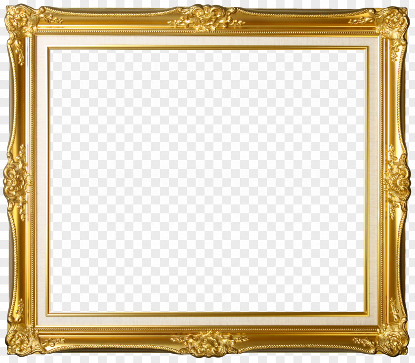Gold Picture Frames Stock Photography Royalty-free PNG