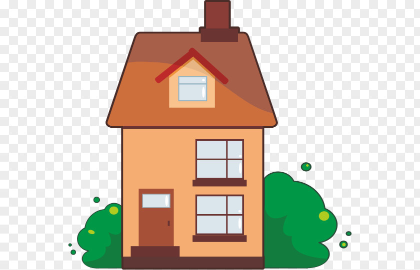 House Cartoon Clip Art PNG