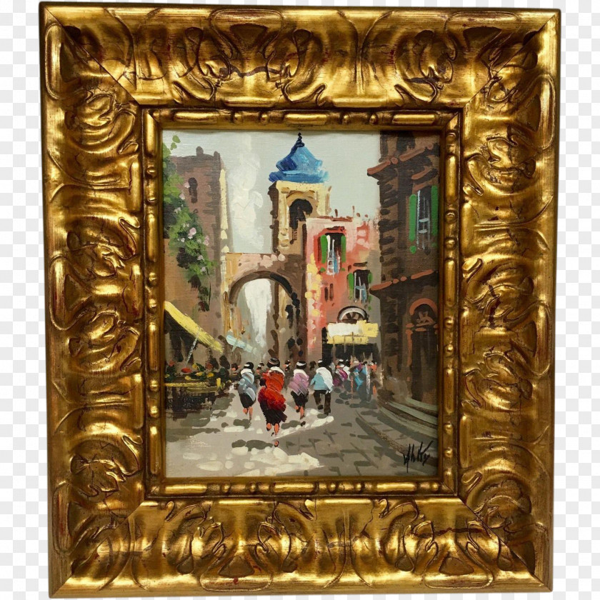 Oil Painting Picture Frames Antique PNG