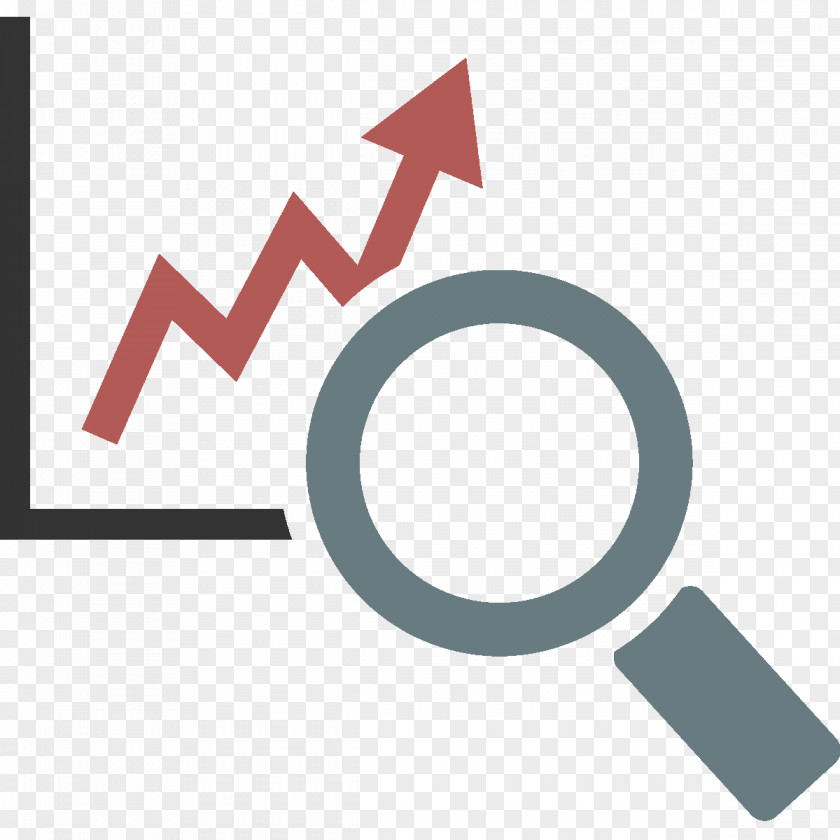 Analysis Chart Magnifying Glass PNG