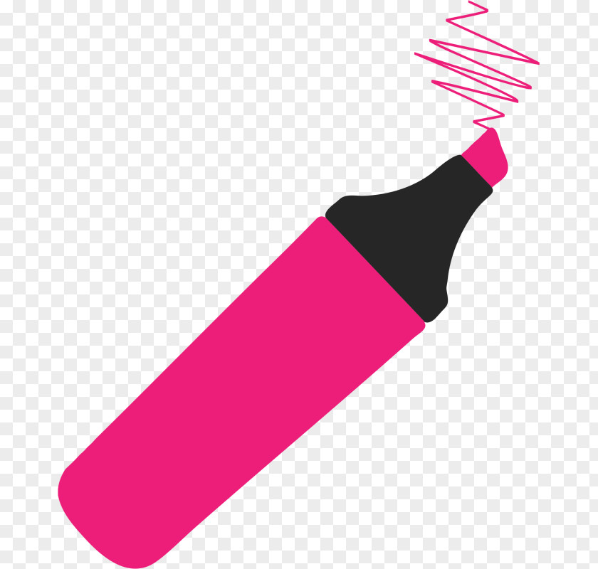 Pencil Clip Art Marker Pen Highlighter Pens Openclipart PNG