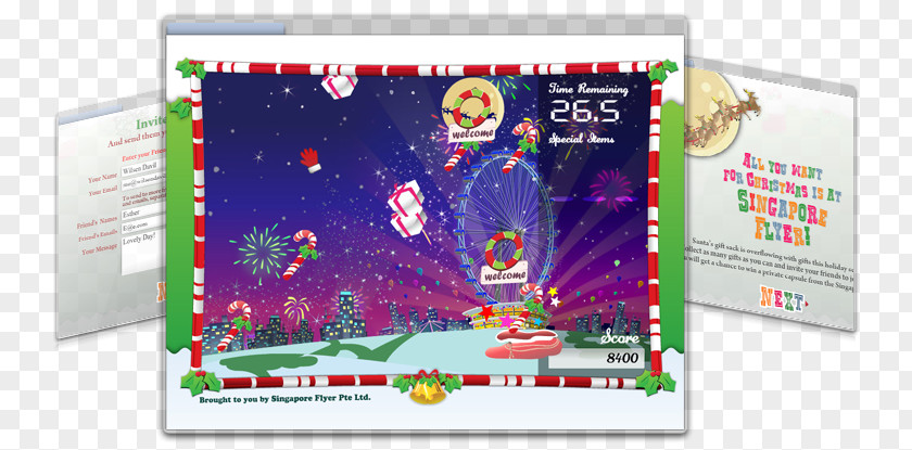 Singapore Flyer Christmas Google Play Video Game PNG