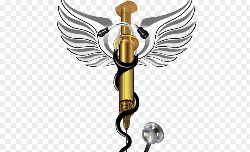 Symbol Doctor Of Medicine Physician Staff Hermes Caduceus As A PNG