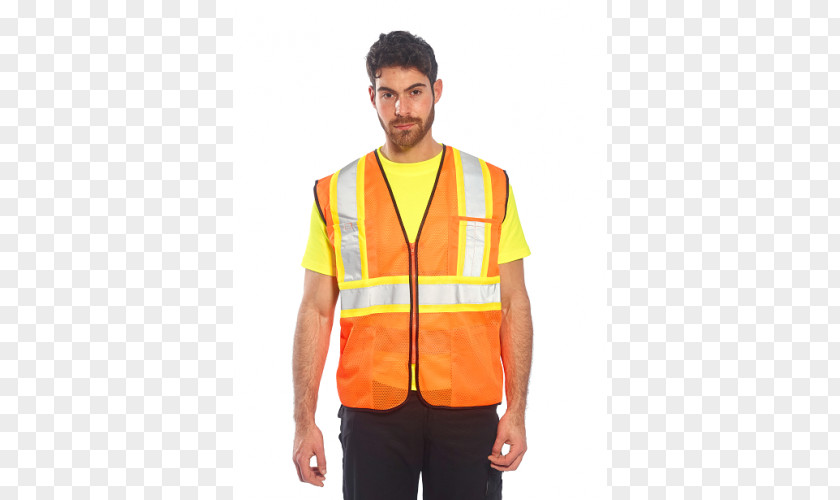T-shirt Gilets Shoulder High-visibility Clothing Sleeve PNG