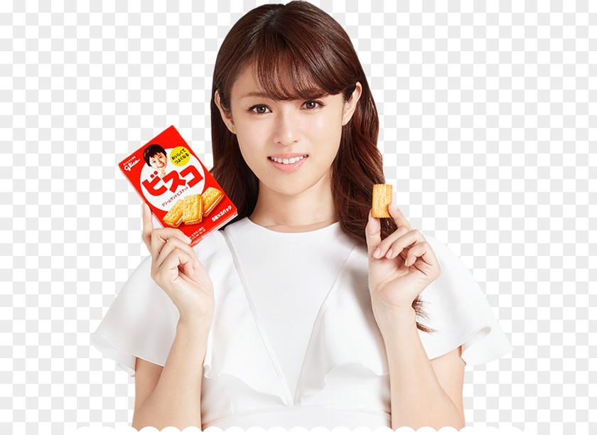 Wheat Germ Kyoko Fukada Japan ビスコ Biscuit Ezaki Glico Co., Ltd. PNG