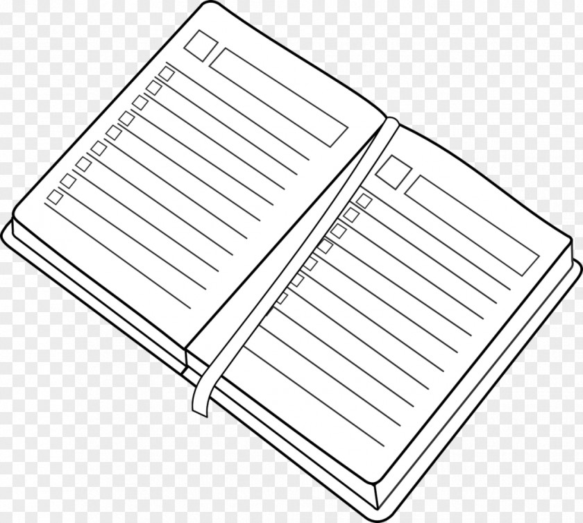 Agenda Personal Organizer Notebook Clip Art PNG