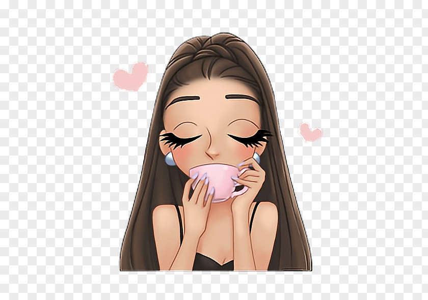 Ariana Grande Emoji Dangerous Woman Moonlight Drawing PNG