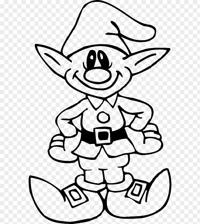 Elf Ladder Coloring Pages Colouring The On Shelf Book Christmas PNG