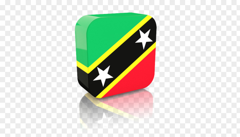 Flag Of Saint Kitts And Nevis Stock Photography PNG