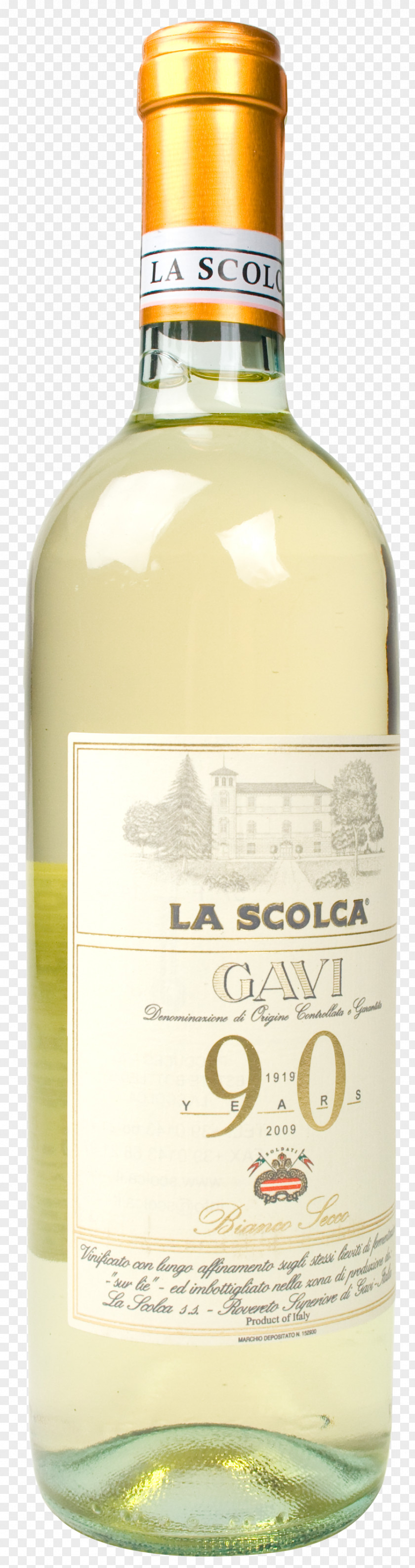 Gavião Arqueiro Gavi, Piedmont La Scolca Liqueur White Wine Label PNG