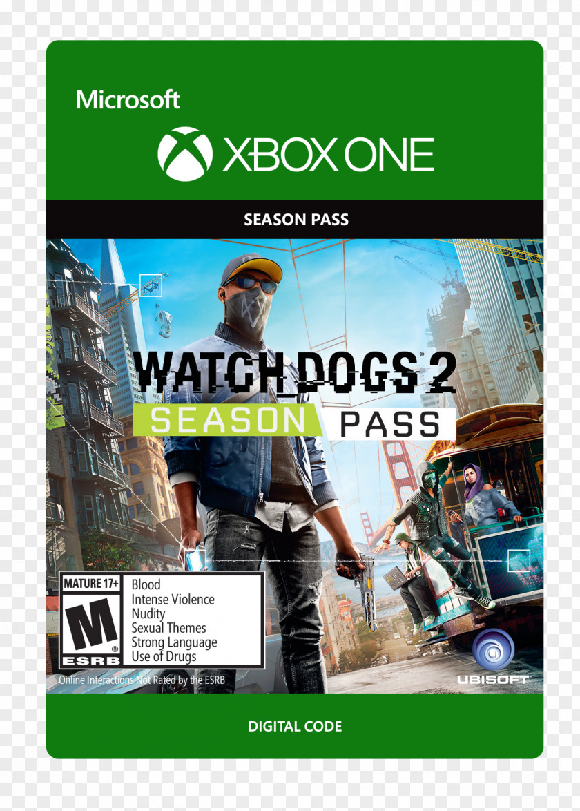 Itunes Gift Card Watch Dogs 2 Extinction Xbox One 360 PNG