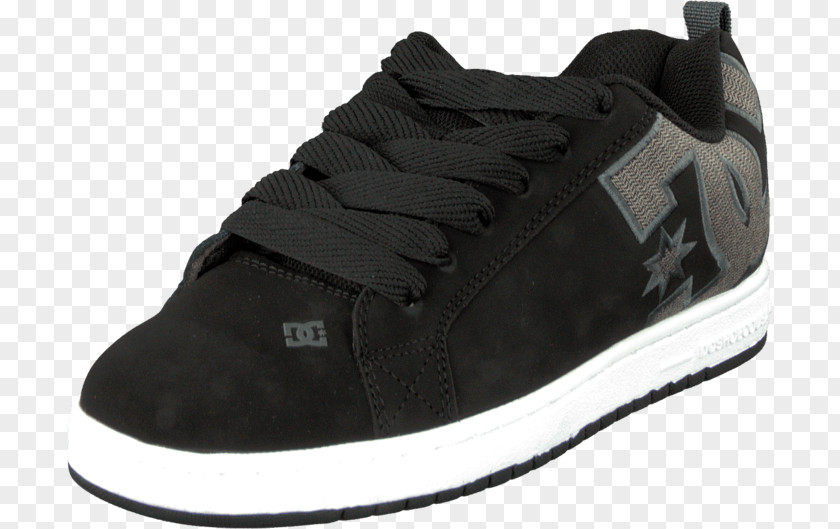 Nike Sports Shoes DC Spartan High WC Black/Grey/White Skate Shoe PNG