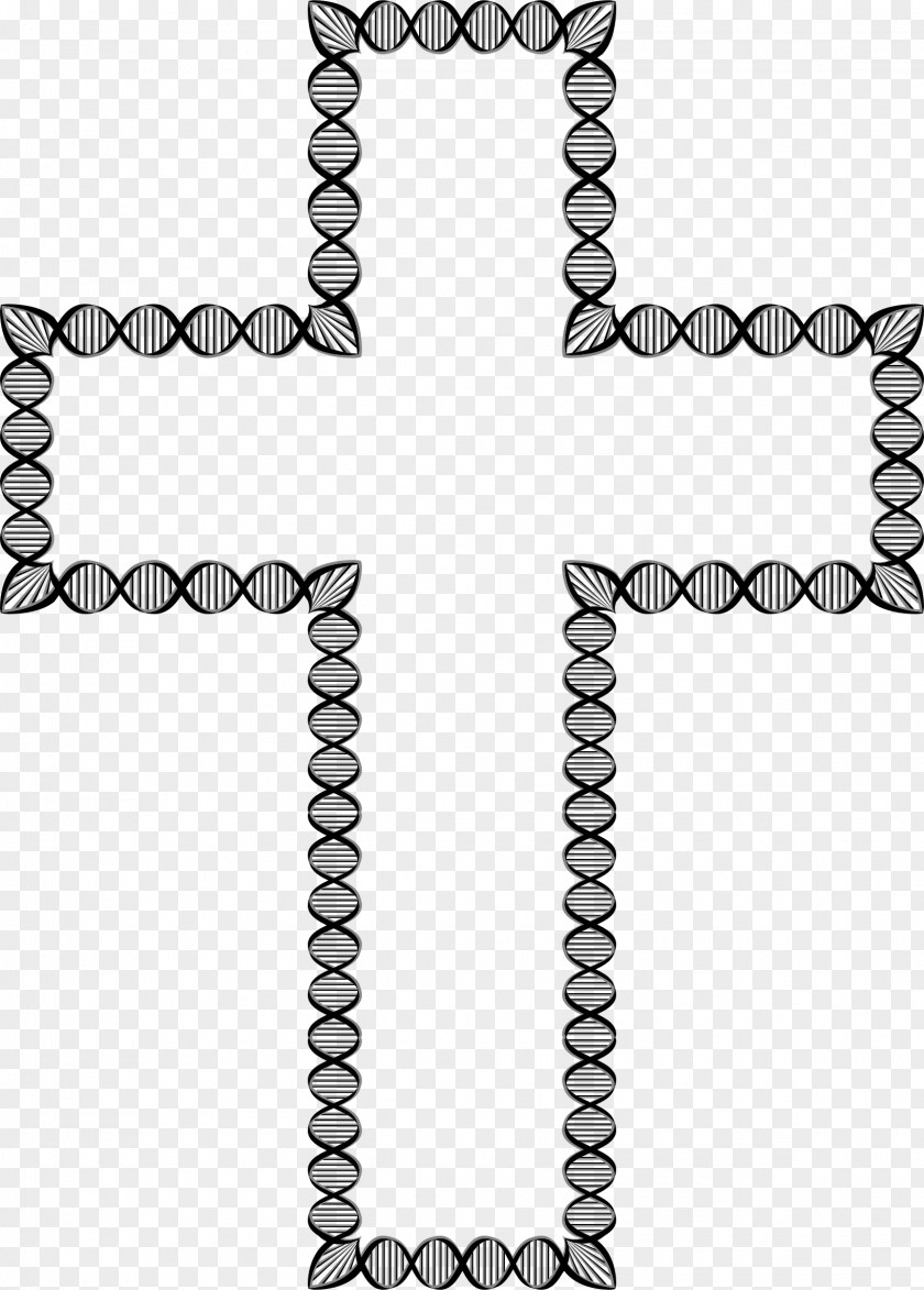 DNA Christian Cross Nucleic Acid Double Helix PNG
