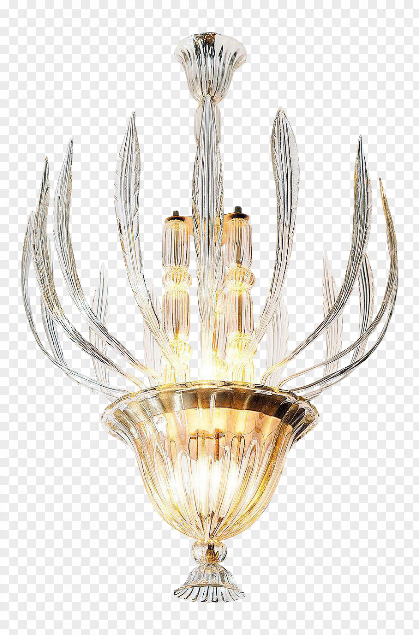European Crystal Chandeliers Murano Glass Chandelier Barovier & Toso PNG