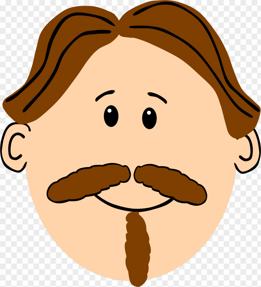 Moustache Cartoon Beard Clip Art PNG