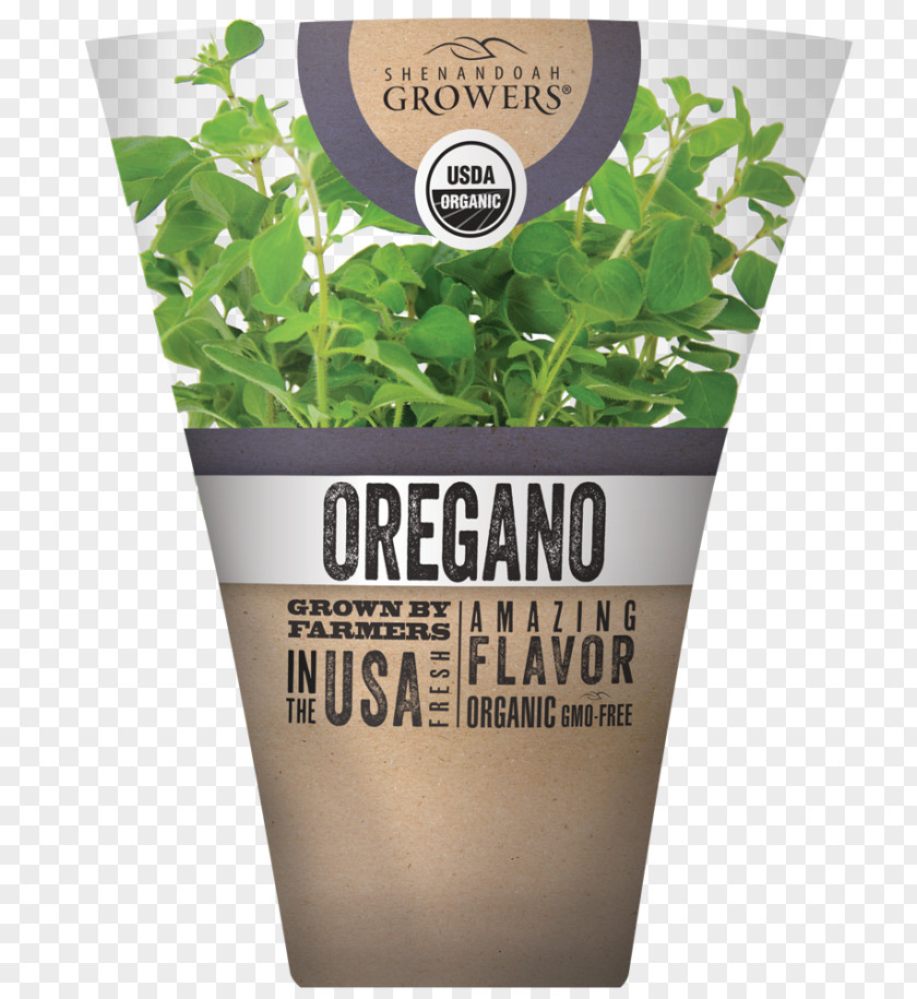 Shenandoah Growers Inc Herb Organic Food Inc. Oregano Flavor PNG