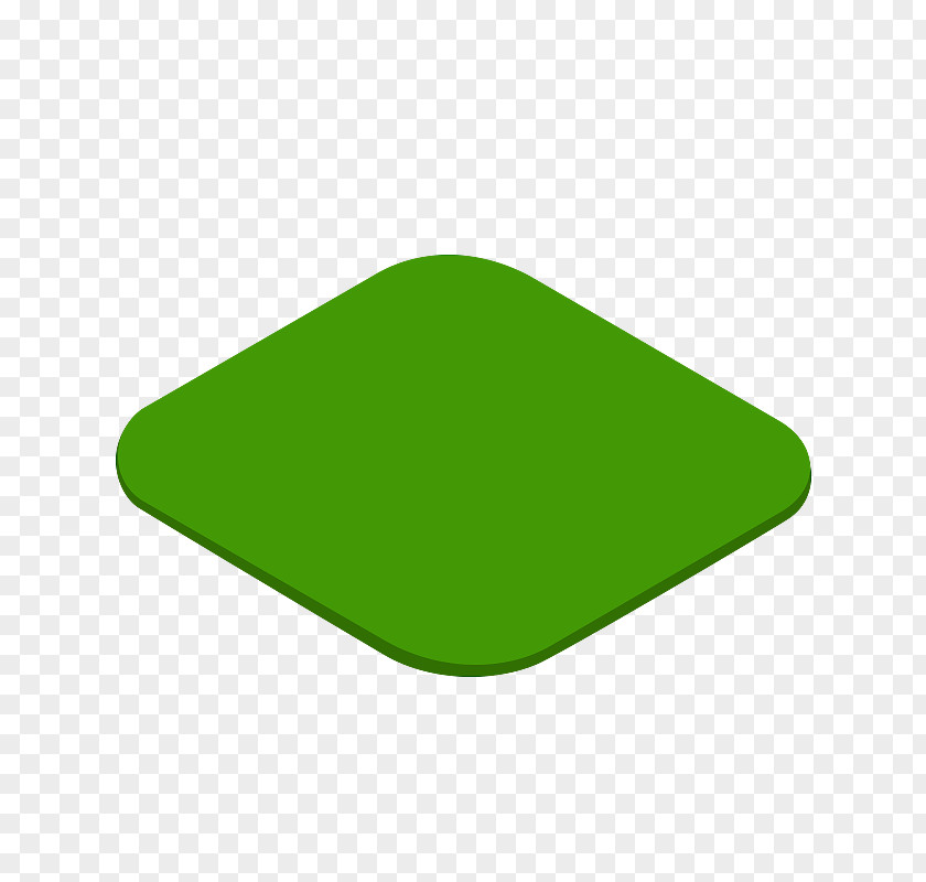 Axonometric Cartoon Rectangle Green Product Design PNG