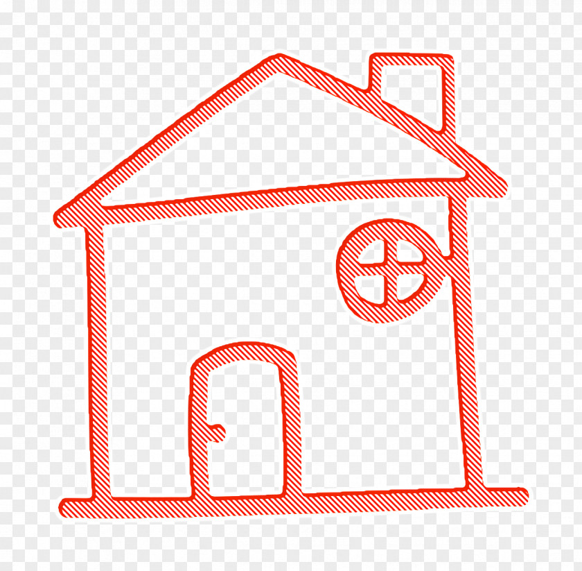 Interface Icon House Hand Drawn Outline PNG