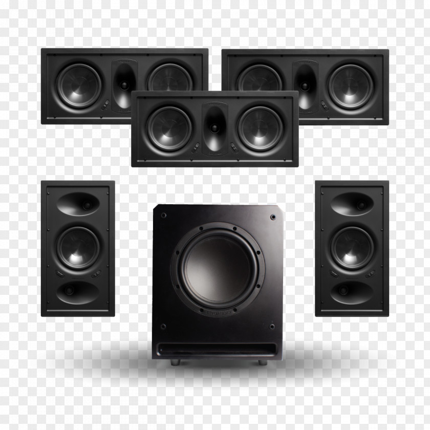 Theater Loudspeaker Subwoofer Home Systems Sound Cinema PNG