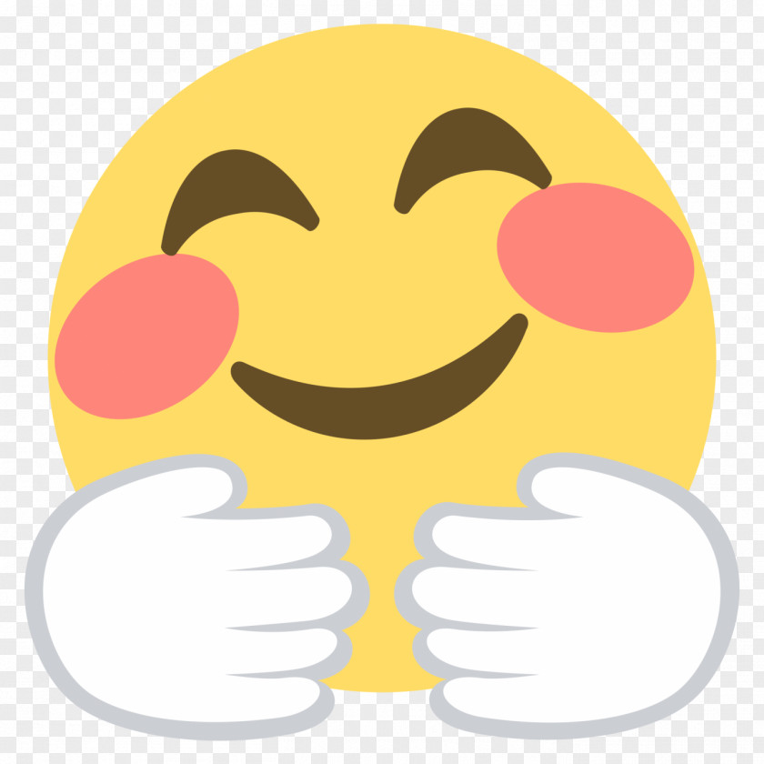 Emoji Emoji-Domain Emoticon Smiley Hug PNG