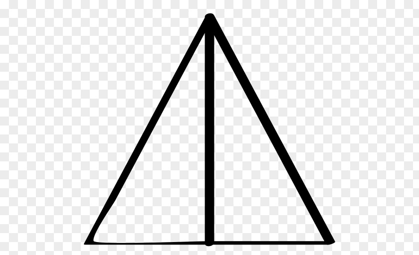 Sketch Arrow Triangle Black M Font PNG