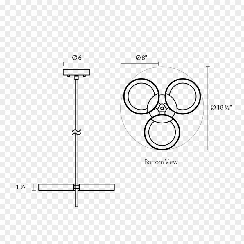 Design Door Handle Product Drawing Line PNG