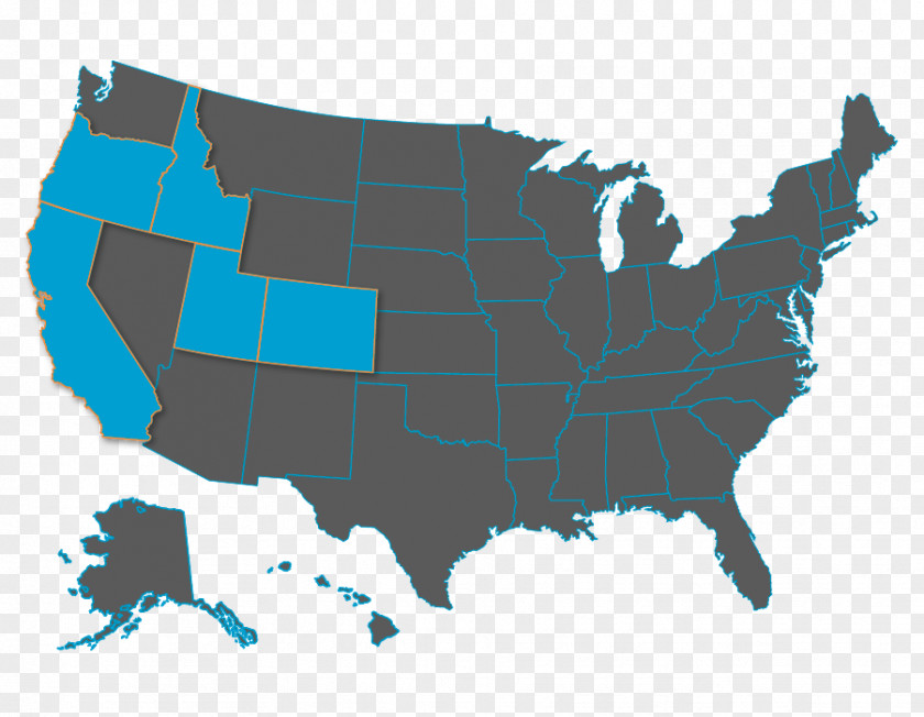 Map Boise U.S. State Vector Clip Art PNG
