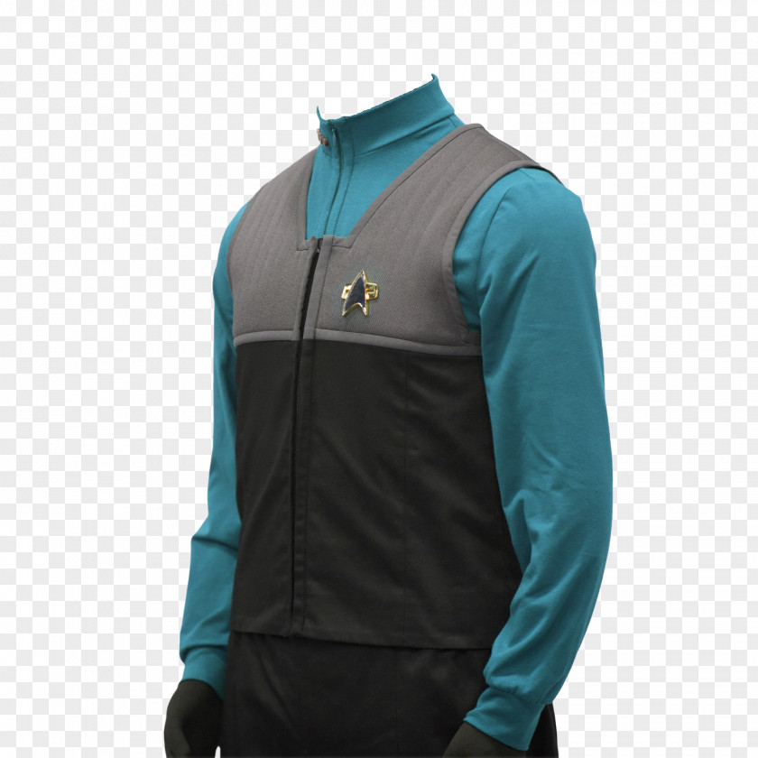 Starfleet Symbol Jean-Luc Picard Costume Star Trek Jacket Uniform PNG