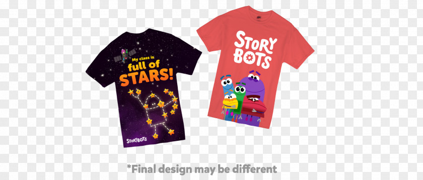T-shirt StoryBots Sleeve Outerwear PNG