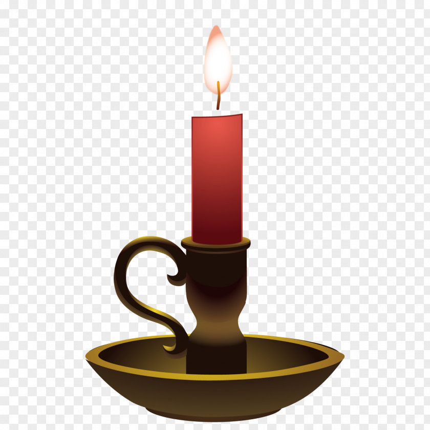 Vector Candle Holder Light Adobe Flash Player Clip Art PNG