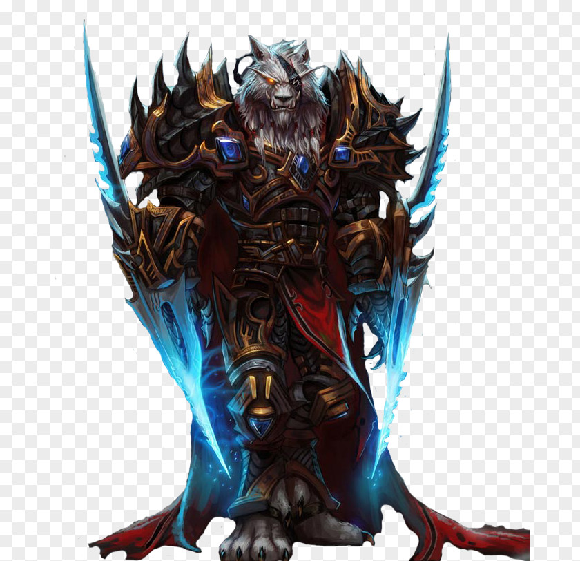 World Of Warcraft Worgen Lord Darius Crowley Werewolf Character PNG