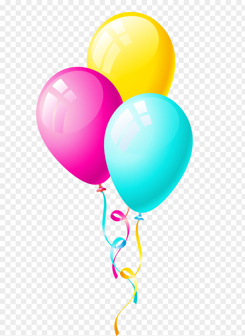 Birthday Toy Balloon Party Clip Art PNG