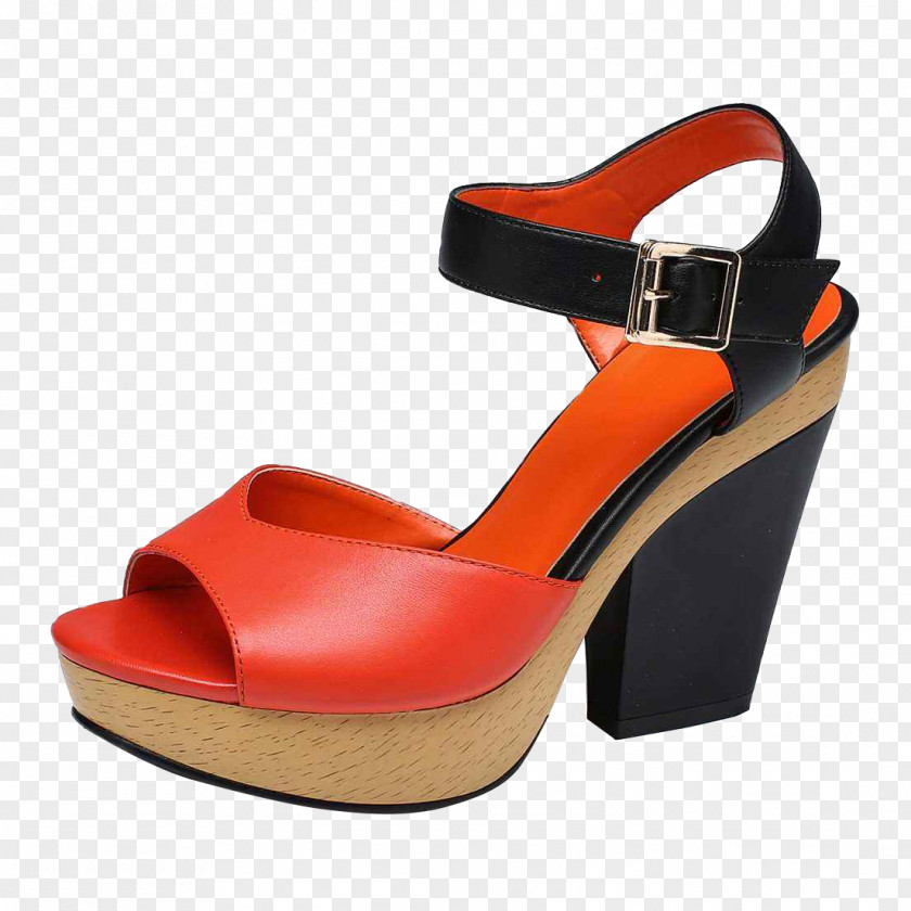 Fish Mouth High-heeled Sandals Footwear Shoe Sandal PNG